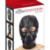 Cagoule BDSM simili cuir avec baillon amovible - Fetish Tentation – Image 4