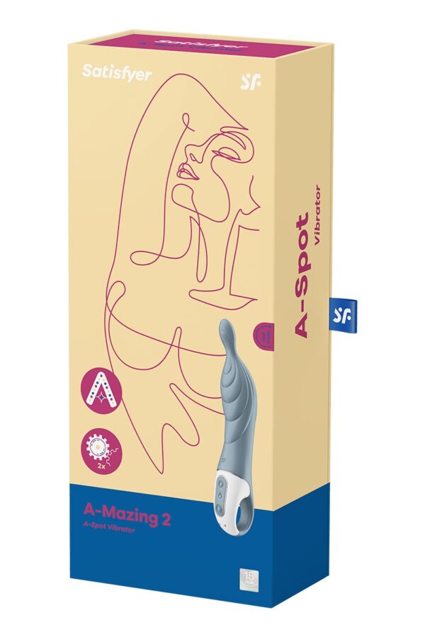 Vibromasseur A-Mazing 2 Gris - Satisfyer – Image 4