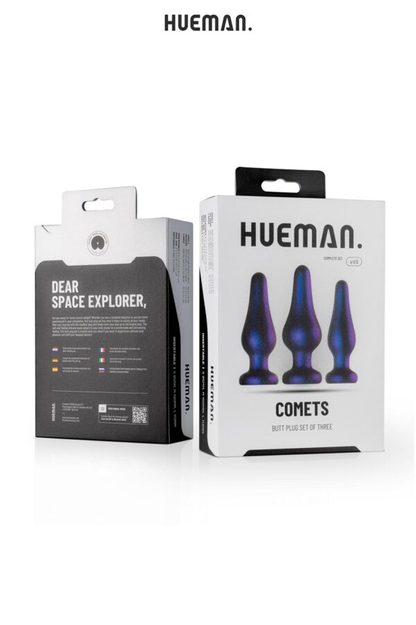 Kit 3 plugs anal Comet - Hueman – Image 4
