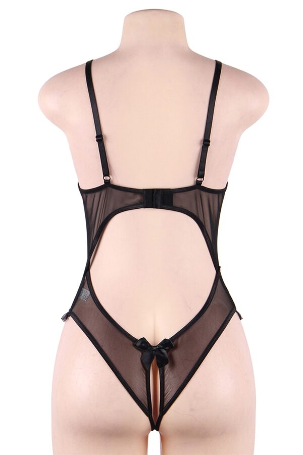 Body noir ouvert - Paris Hollywood – Image 4