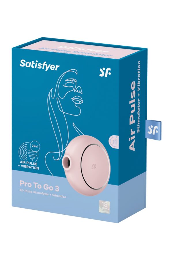 Stimulateur Satisfyer Pro To Go 3 rose – Image 4