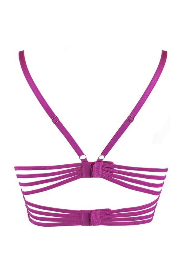 Soutien-gorge fuchsia V-9741 - Axami – Image 4