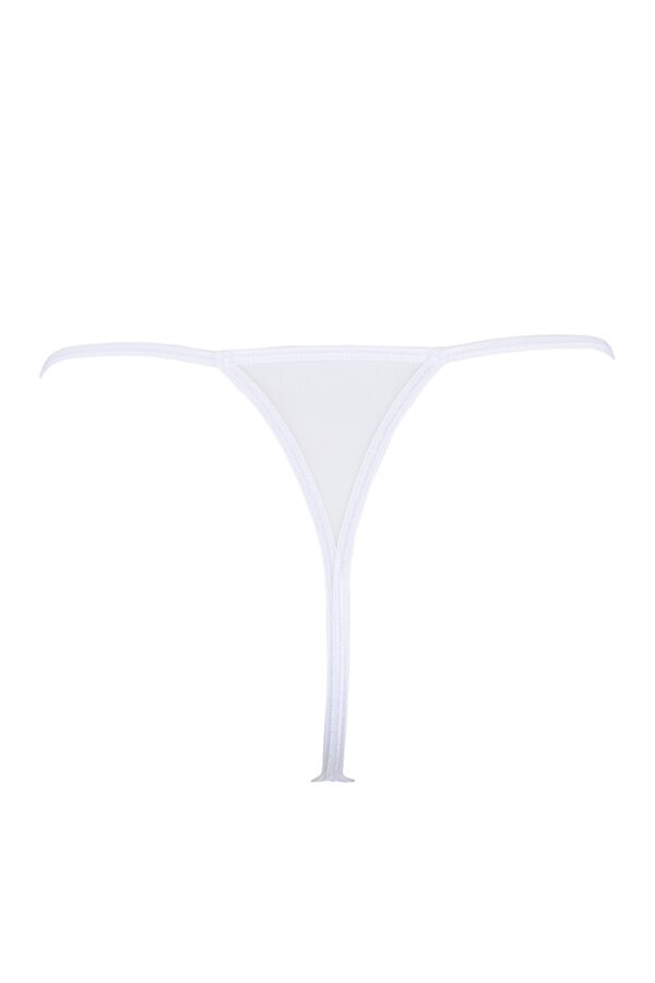 String blanc à clous dorés V-9798 - Axami – Image 4