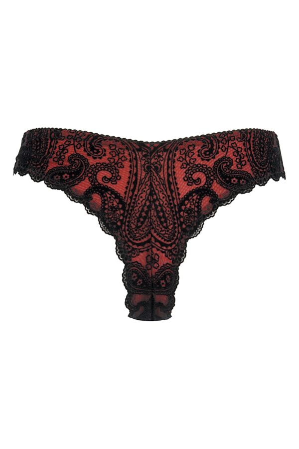 String rouge et noir  V-10048 - Axami – Image 4