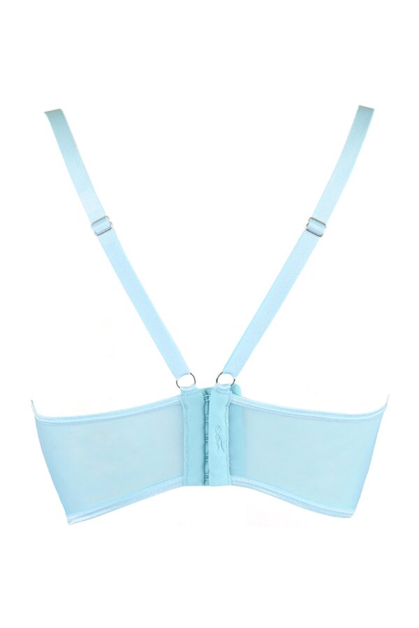 Soutien-gorge dentelle bleu V-10121 - Axami – Image 4