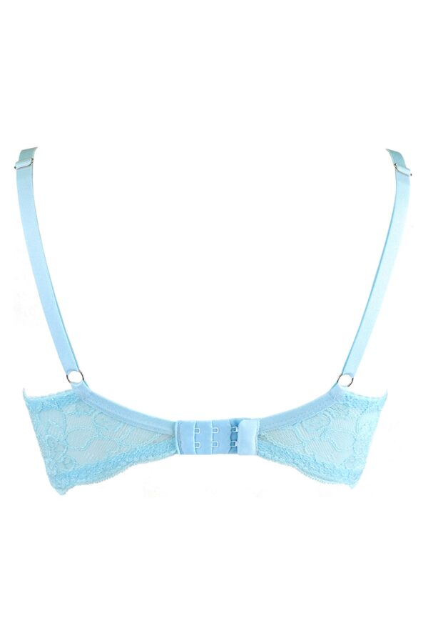 Soutien-gorge dentelle bleu V-10131 - Axami – Image 4