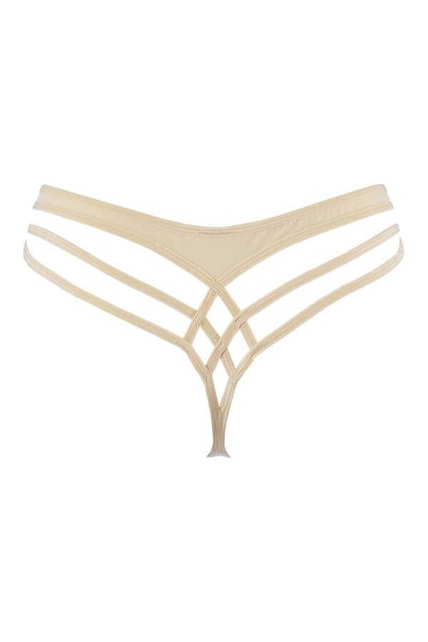 String beige V-10348 - axami – Image 4