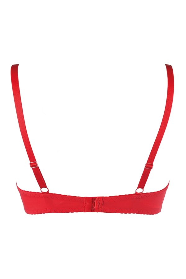 Soutien-gorge push-up rouge V-10351 - Axami – Image 4