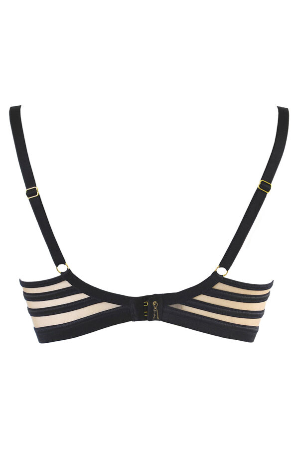 Soutien-gorge tulle noir V-10491 - Axami – Image 4