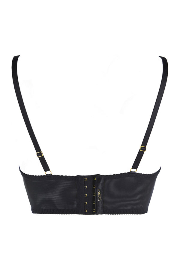 Soutien-gorge bustier noir V-10511 - Axami – Image 4