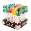Présentoir avec 40 sucettes pénis alcoolisees