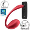 Oeuf vibrant connecté Shiny Petal red - Satisfyer