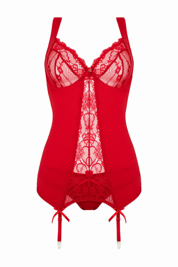 Ensemble 2 pièces Marzia Rouge - Christine – Image 2