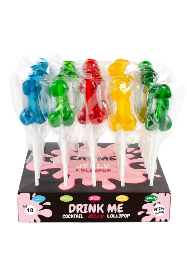 Présentoir avec 40 sucettes pénis alcoolisees – Image 2