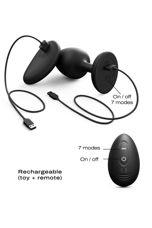 Plug anal vibrant télécommandé Geisha Plug Infinite L - Dorcel – Image 2