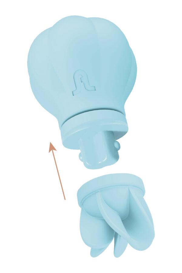 Stimulateur de clitoris Caress bleu - Adrien Lastic – Image 2