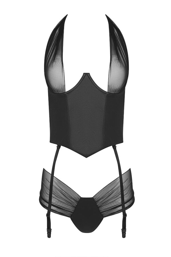 Guêpière Kesmina faux cuir - Passion – Image 2