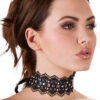 Collier brodé avec strass - Cotelli Accessoires – Image 2
