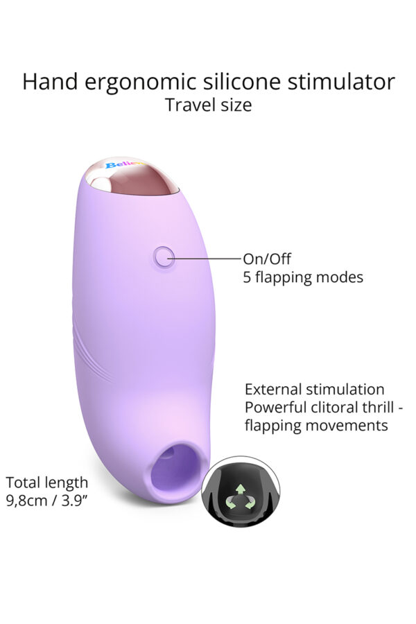 Stimulateur clitoridien Believer mauve - Love to Love – Image 2