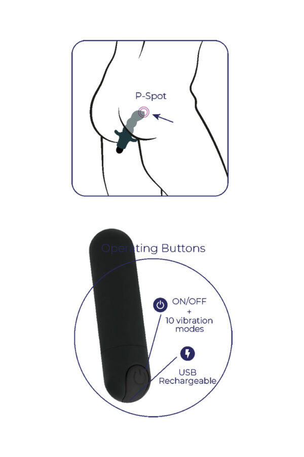 Plug anal vibrant Buddy - Wooomy – Image 2