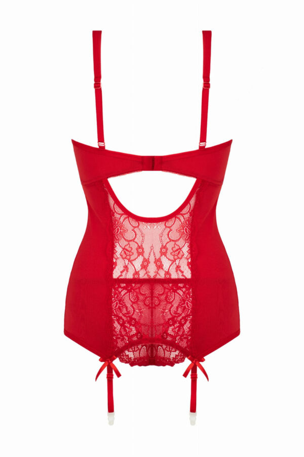 Ensemble 2 pièces Marzia Rouge - Christine – Image 3