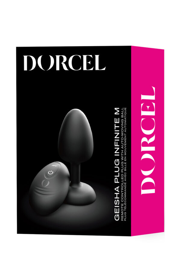 Plug anal vibrant télécommandé Geisha Plug Infinite M - Dorcel – Image 3