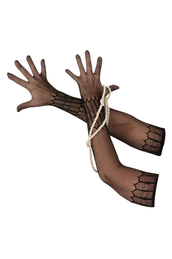 Longs gants en maille  - Cotelli Accessoires – Image 3