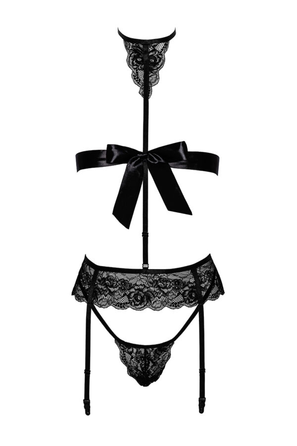 Ensemble Bondage Black Set 4 pièces Kiss 244 - Kissable – Image 3