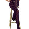Collants ouverts TI025 40 deniers - noir – Image 3