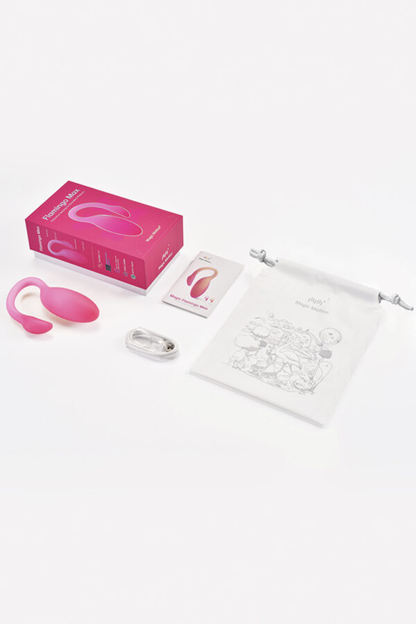 Stimulateur connecté Flamingo Max rose  - Magic Motion – Image 3