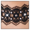 Collier brodé avec strass - Cotelli Accessoires – Image 3