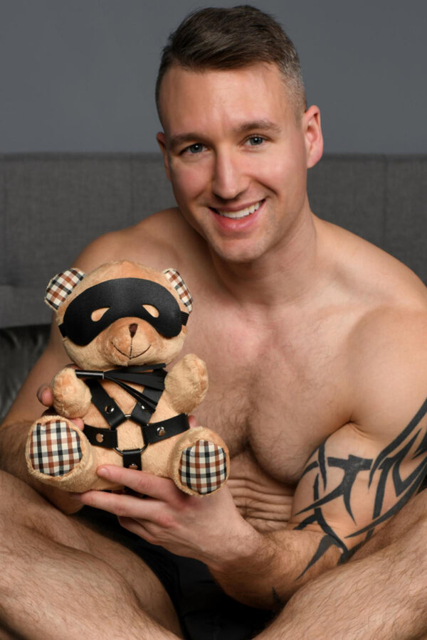 Ours en peluche BDSM avec martinet – Image 3