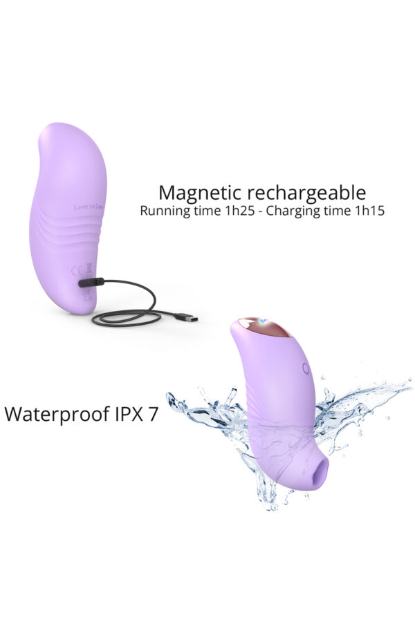 Stimulateur clitoridien Believer mauve - Love to Love – Image 3