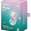 Stimulateur Pixie Dust air pulsé et vibrations - rose et menthe – Image 4