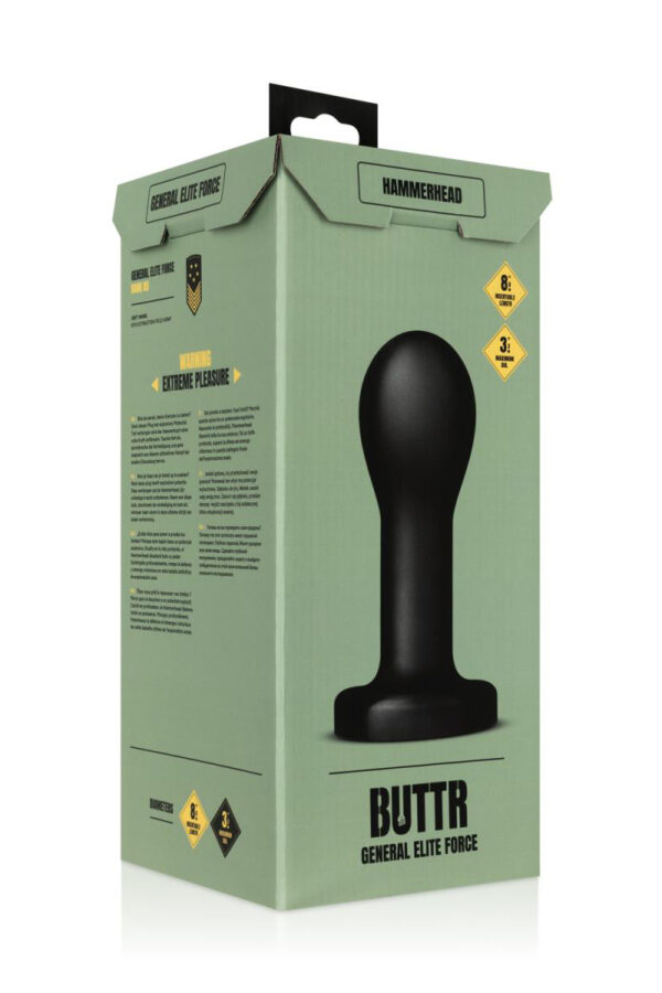 Plug anal Hammerhead 20,5 x 8,5 cm - Buttr – Image 4