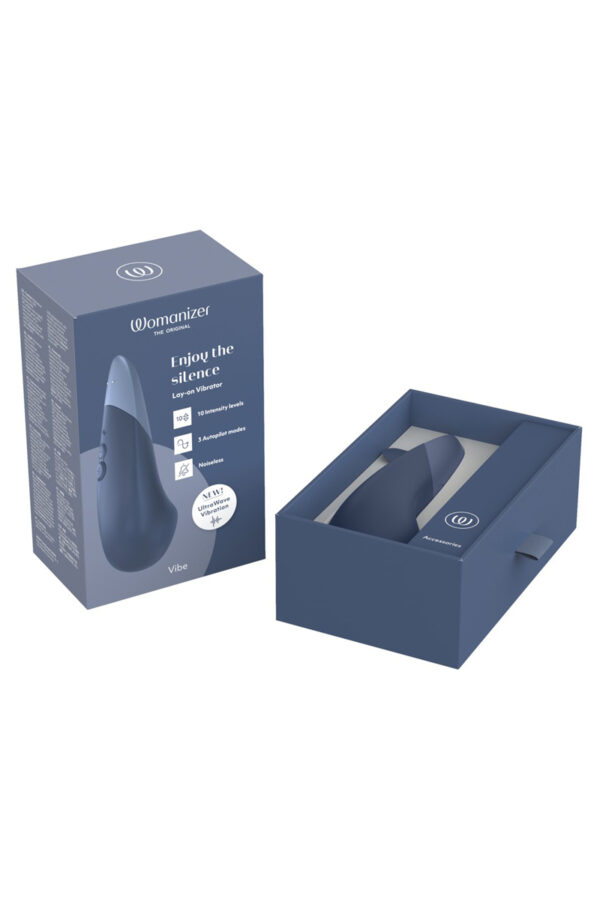 Vibromasseur Womanizer Vibe bleu – Image 4