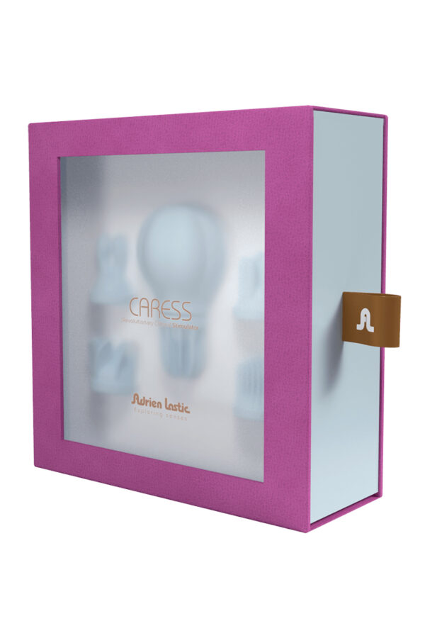 Stimulateur de clitoris Caress bleu - Adrien Lastic – Image 4