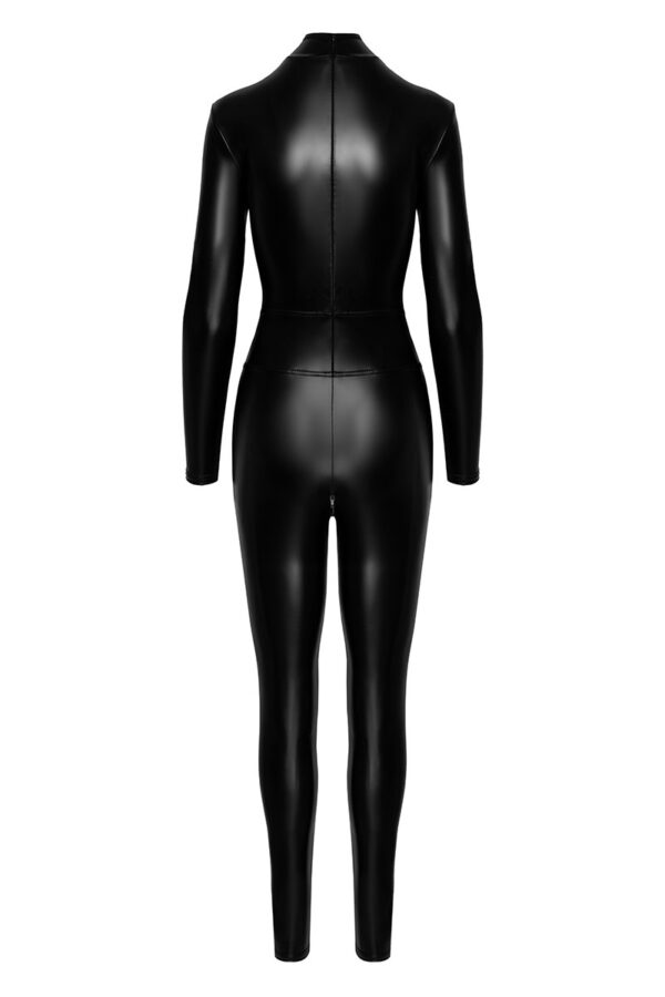 Combinaison intégrale Caged avec anneaux F319 wetlook – Image 4
