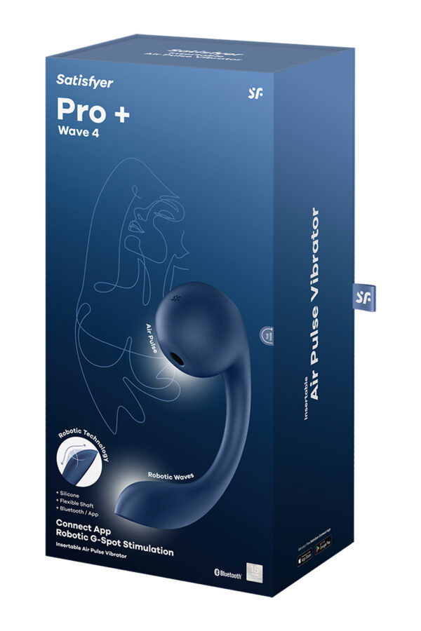Double stimulateur Pro+ Wave 4 connecté - Satisfyer – Image 4