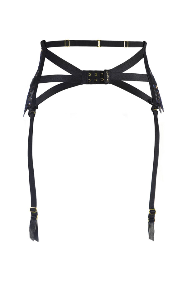 Porte-jarretelles dentelle Noir V-10362 - Axami – Image 4