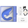 Double stimulateur Womanizer Blend bleu – Image 4