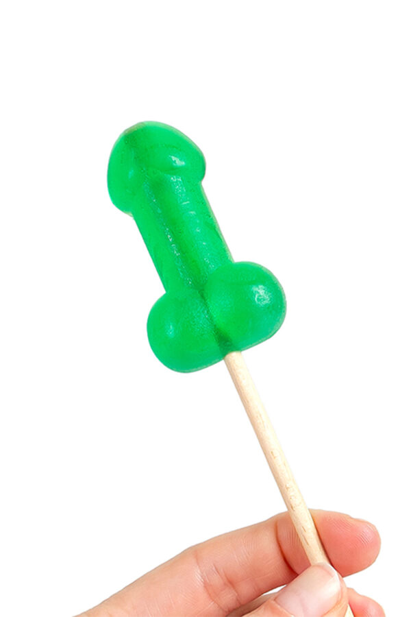 Présentoir de 40 sucettes pénis à la menthe avec effet rafraichissant – Image 2