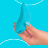 Mini vibro rechargeable DelightfulWave bleu - FairyGasm – Image 2