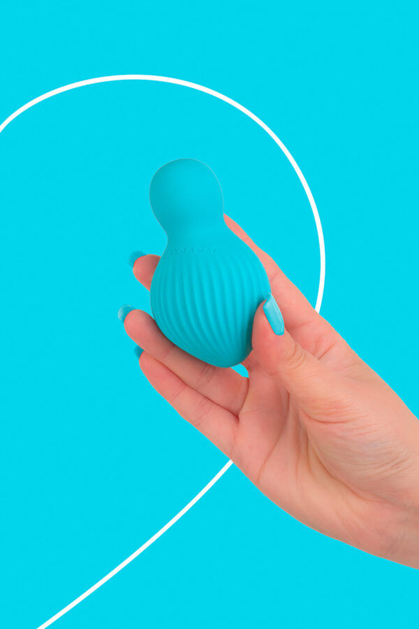 Mini vibro rechargeable EnchantedDesire bleu - FairyGasm – Image 2