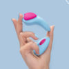 Stimulateur télécommandé de culotte HeartGem bleu - FairyGasm – Image 2