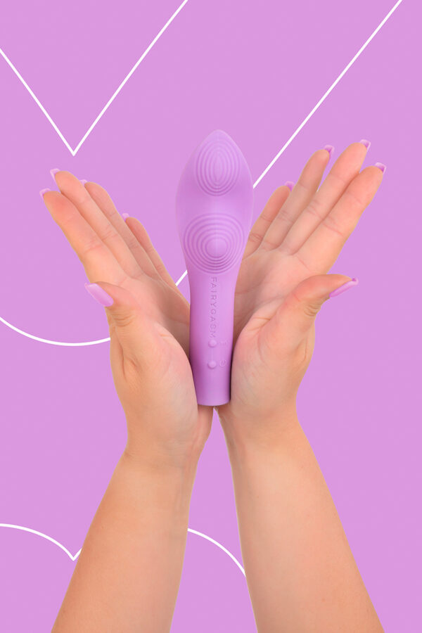 Vibro rechargeable LunaCharm violet - FairyGasm – Image 2