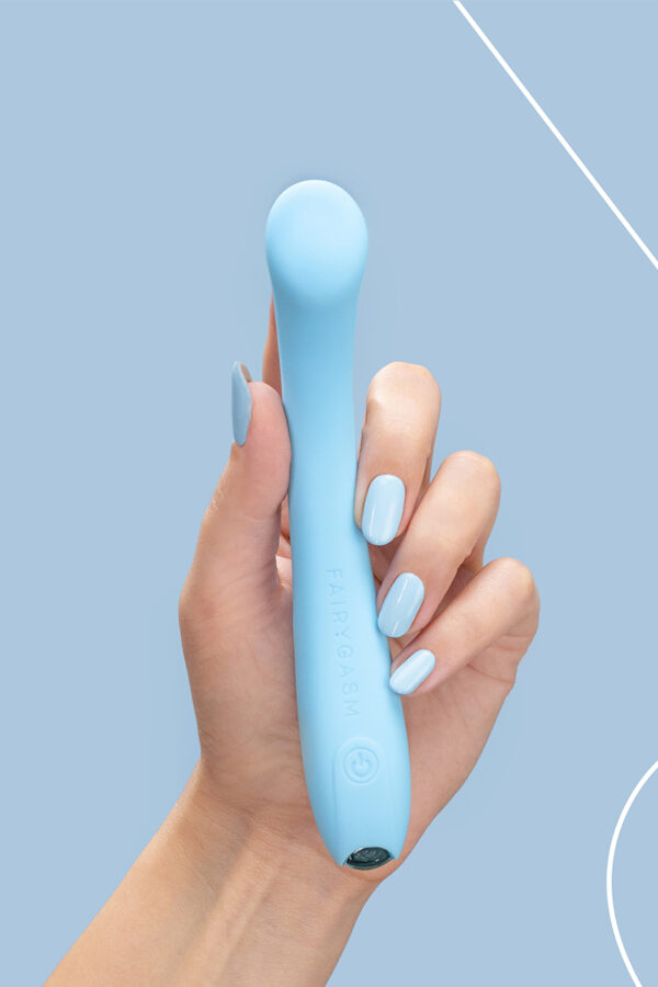 Vibro rechargeable MerryWand bleu - FairyGasm – Image 2