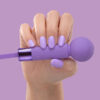 Mini vibro rechargeable Pearlstasy violet - FairyGasm – Image 2