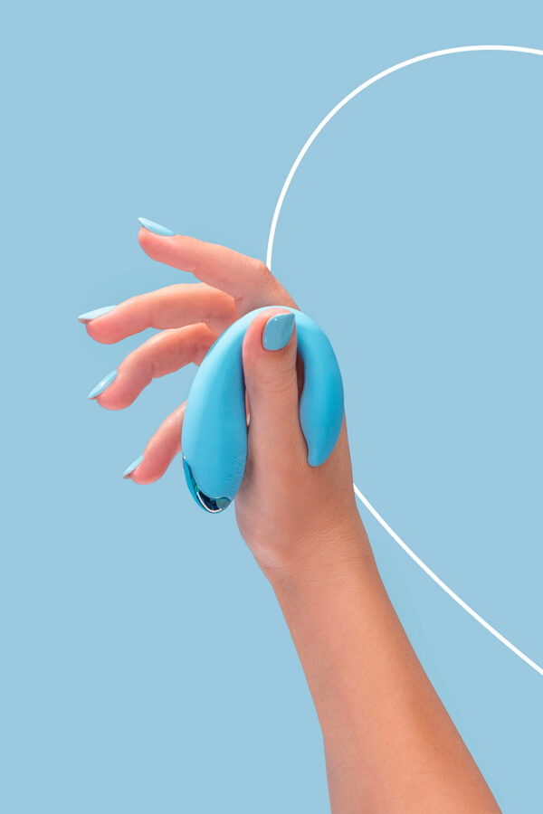 Vibro pour couples PleasureBerry bleu - FairyGasm – Image 2