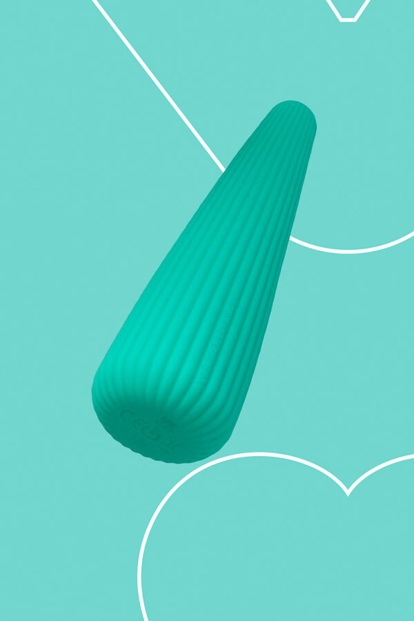 Vibro rechargeable IcyCone vert - FairyGasm – Image 3